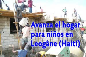 Avanza el hogar para niños sin familia en Leogane