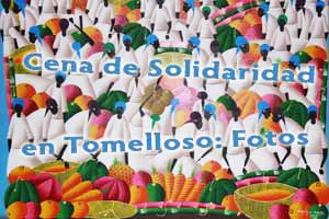 III Cena de Solidaridad en Tomelloso a favor de un hogar de acogida para niños sin familia en Leogane -Haiti-. Fotos del evento