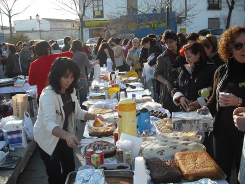 Mercadillo en Santa Cruz de Mudela