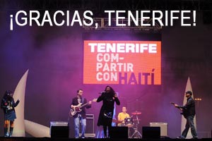 CAMPAÑA COMPARTIR CON HAITI en TENERIFE. EL FESTIVAL HA SIDO UN ÉXITO