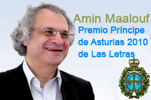 Amin Maalouf, Premio Príncipe de Asturias de las Letras
