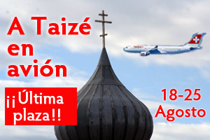 A Taizé en avión
