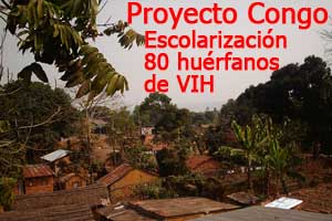 Proyecto Congo: Escolarización de 80 niños huérfanos de VIH