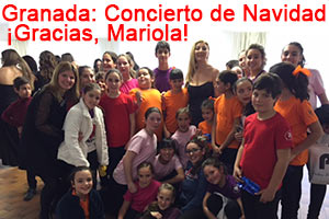 Concierto navideño de Mariola Cantarero