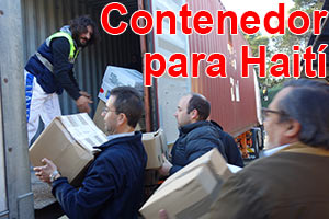 Contenedor para Haití